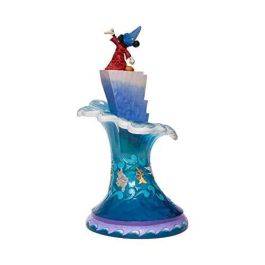 Enesco Figura Disney Fantasia 2000 Mickey - 40 cm, Resina de Piedra, Hecho a Mano