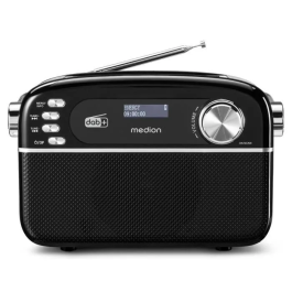 Medion MED1717419457599 Radio Retro DAB/FM Mono 2,5 W RMS Negra Precio: 60.5. SKU: B1CQ6EDRNL