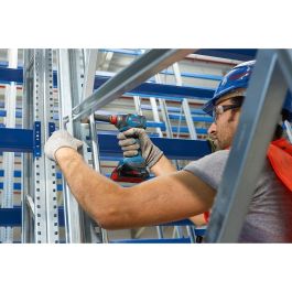 Bosch Professional GDX 18V-200 + GSB 18V-55 Kit 2 Herramientas Inalámbricas con Percusión 2x4.0AH Gal 18V-40 L-Case