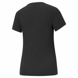 Camiseta de Manga Corta Mujer Puma LOGO TEE 586774 01 Negro S