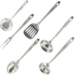 Fackelmann FAC3176239999068 - Juego de Utensilios de Cocina Oxford de 6 Piezas de Acero Inoxidable Precio: 38.50000022. SKU: B16YC93G2R