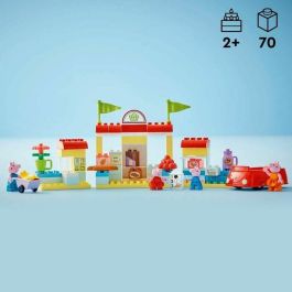 LEGO 10434 Duplo Supermercado de Peppa Pig Juego de Construcción para Niños con 70 Piezas