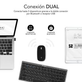 SUBBLIM Combo Multidispositivo Compacto Gris/Negro SUBBLIM Combo Multidispositivo Compacto Gris/Negro