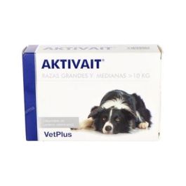 Aktivait Suplemento para Razas Grandes y Medianas - 60 Comprimidos con DHA, EPA y Vitaminas Precio: 54.6900002. SKU: B1HVQ2DEEJ