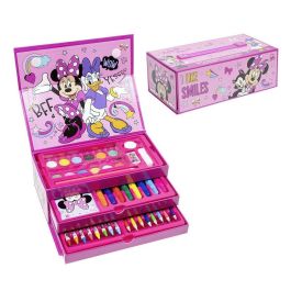 Set Papelería Coloreable Maletín Minnie