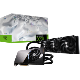 MSI SUPRIM GEFORCE RTX 5090 32G LIQUID SOC tarjeta gráfica NVIDIA 32 GB GDDR7 Precio: 3178.49999984. SKU: B152C3RLE3