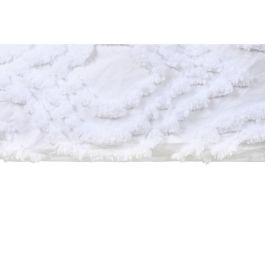 Colcha Boho DKD Home Decor Blanco 260 x 240 cm