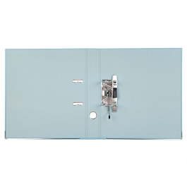 Liderpapel Archivador de Palanca A4 Documenta Forrado PVC con Rado Lomo 52mm Gris Compresor Metálico