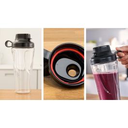 Bosch MMB2111M Batidora de Vaso 0,6L 450W Acero Inoxidable Tritan Negro