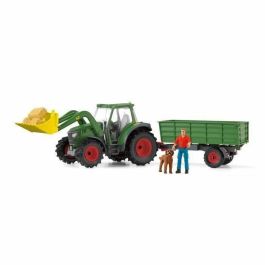 Schleich SCH42608 Tractor con Remolque Farm World
