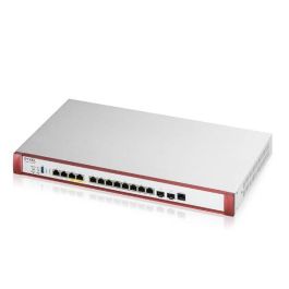 Zyxel USG FLEX 700H (USGFLEX700H) - Firewall UTM Empresarial con 2 puertos 10GbE, 2 puertos 2.5GbE, 8 puertos 1GbE, 2 SFP+, IPS, Antivirus