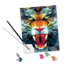 Ravensburger RAV4005556235148 CiRearT Polygon Tiger - Rompecabezas 24x30 cm - 4005556235148