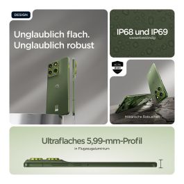 Motorola Edge 70 12GB 512GB 50MP 17cm (6.7") 120Hz AMOLED 5G Android 16.0 Bronze Green