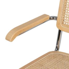 Silla Natural Madera-Ratán Salón 61,50 X 53 X 82,50 cm