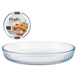 Bandeja Redonda Optica Borosilicato 32Cm Vivalto (6 Unidades) Precio: 30.89000046. SKU: B1CZP53EEA