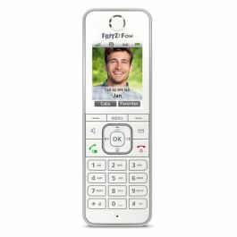 Fritz Teléfono Inalámbrico Dect Digital Fritz!Fon C6 para FRITZ!Box, Pantalla a Color, 300 Entradas, 16h Conversación