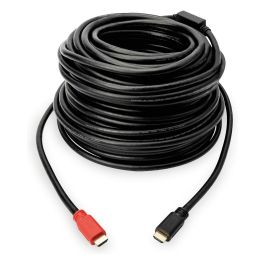 Digitus DA-70815 Cable de Conexión HDMI High Speed, Tipo A, con Amplificador, M/M, 15.0m, Ultra HD 24p, CE, Dorado