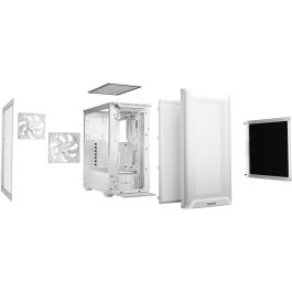 be quiet! PURE BASE 501 Airflow Window White Midi Tower Carcasa PC con Ventana Blanca