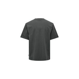Camiseta de Manga Corta Hombre Only & Sons Onsmickey Rlx Gris oscuro