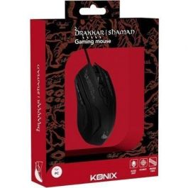 Ratón Gaming Konix Drakkar Shaman/ Hasta 2000 DPI