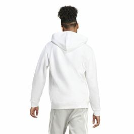 Sudadera con Capucha Hombre Adidas All Szn G Hdy Blanco L