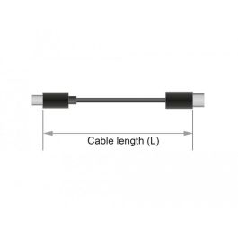 DeLOCK Cable DisplayPort 8K 60 Hz 2 m certificado DP 8K