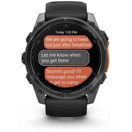 Garmin Fenix 8 Smartwatch 51mm AMOLED Táctil 32GB Negro con GPS y Wi-Fi para Deporte