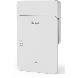 Yealink W75 Mini MC Base DECT para Teléfono IP, 20 Auriculares, 20 Cuentas VoIP, Alcance 300m