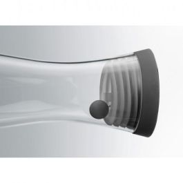 WMF 0617726040 Basic. Jarra de agua de cristal de 1.5 L. Colores: negro y transparente. Ideal para mesa.