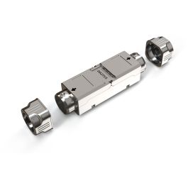 Digitus CAT 6A CAT-Verbinder para Campo 500 MHz Conector Blindado Acero Inoxidable Níquel Zinc