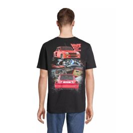 Camiseta de Manga Corta Hombre RADIKAL NICE FAT ASS Negro S