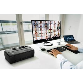 APC BV650I-GR UPS Línea Interactiva 0.65kVA 375W 4 Salidas AC, Negro APC BV650I-GR UPS Línea Interactiva 0.65kVA 375W 4 Salidas AC, Negro