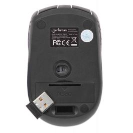 Manhattan Keyboard Mouse Included Rf Wireless Qwerty German Black