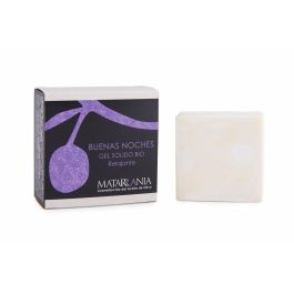 Matarrania Gel Sólido de Ducha BUENAS NOCHES Bio Relajante Vegano Naranja, Lavanda y Pachulí 120g