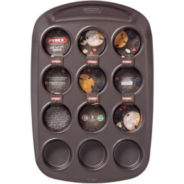 Pyrex Bandeja Magdalenas Asimetria Acero Inoxidable 38x25x5 cm Antiadherente Apto Horno Precio: 14.95000012. SKU: B1JLTZSJVD