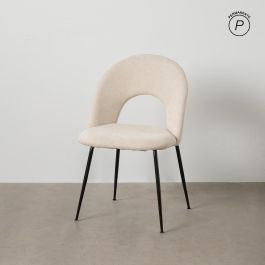 Silla Blanco Tejido-Metal Contract 49 X 60 X 81 cm Precio: 83.9014. SKU: B12ZPTD3DJ