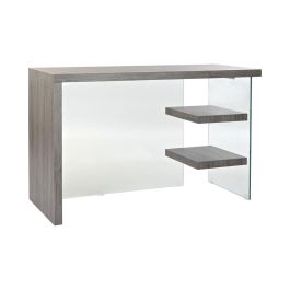 Escritorio Moderno DKD Home Decor Gris Transparente 50 x 76 x 120 cm