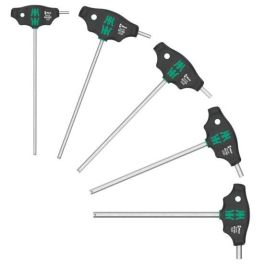 Wera 454/5 HF SHK Set 1 Juego de Destornilladores con Mango en T Hex-Plus 5 Piezas Precio: 73.50000042. SKU: B1FGSKFARW