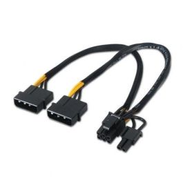Aisens Cable de alimentación para tarjeta gráfica PCI-e 6+2 pin, 2x molex 4 pin, 20 cm Precio: 1.88999943. SKU: B1BD3P6YTY