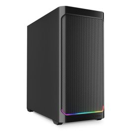 Sharkoon AK4 RGB STRIP Midi Tower Negro con Iluminación RGB