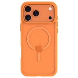 dbramante1928 Funda Grenen para iPhone 17 Pro Max, Plástico, Naranja, Compatible con MagSafe