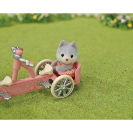 Sylvanian Families Hermanos Husky y su Tándem