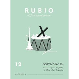Cuaderno Rubio A5 Escritura Nº 12 (+10 Años) (Set de 10) Cuaderno Rubio A5 Escritura Nº 12 (+10 Años) (Set de 10) Precio: 12.89000024. SKU: S8422720