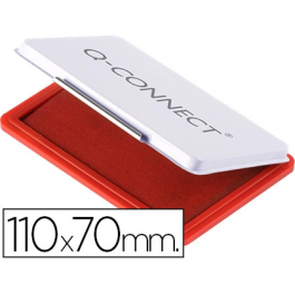 Q-connect Tampón nº2 110x70 mm Rojo Precio: 3.50000002. SKU: B1JRJTBF8M