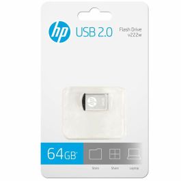 Memoria USB HP v222w Plata 64 GB