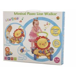 Creaciones Llopis Andador Activity León Musical y Luminoso, 45x50x40 cm, para niños de 3+ años Creaciones Llopis Andador Activity León Musical y Luminoso, 45x50x40 cm, para niños de 3+ años