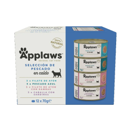 Applaws Lata para Gatos Selección Pescado Multipack 12x70 gr Precio: 17.5000001. SKU: B1E3X6HDF8