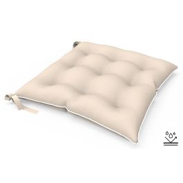 DKD Home Decor Cojín Silla Terraza y Jardín Beige Blanco 40x5x40 cm Repelente al Agua, Resistente UV 500 Horas Precio: 13.78999974. SKU: B14G9NA33H