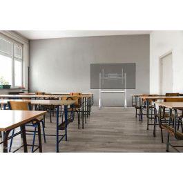 Neomounts FL50-525WH1 TV trolley 55-86" - fast installation - TÜV, Multimediatrolley, White, Steel, Flat panel, 76 kg, 10 kg