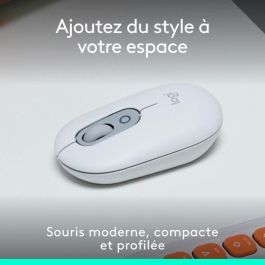 Ratón - Inalámbrico - Logitech - Pop Mouse - Blanco roto Ratón - Inalámbrico - Logitech - Pop Mouse - Blanco roto